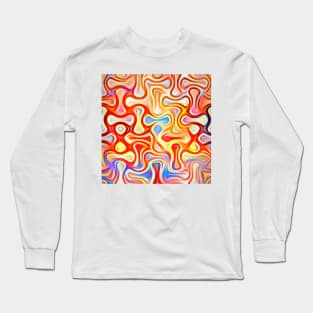 Swirling Flames Long Sleeve T-Shirt